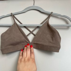 Crop shop boutique sports bra